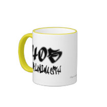 Rep Oklahoma City (405) Coffee Mugs