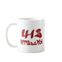 Rep Pittsburgh (412) Mugs