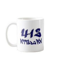 Rep Pittsburgh (412) Coffee Mug