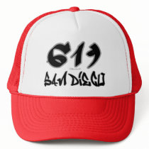 Rep San Diego (619) hats