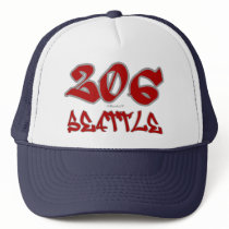 Rep Seattle (206) hats by Rep_Yo_City Rep Seattle (206) hats