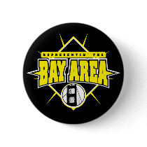 Rep The Bay Pinback Buttons