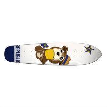 Rep the Bear Custom Skateboard