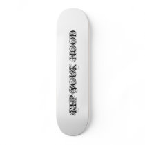 REP YOUR HOOD skateboards by tippy2xs REP YOUR HOOD skateboards