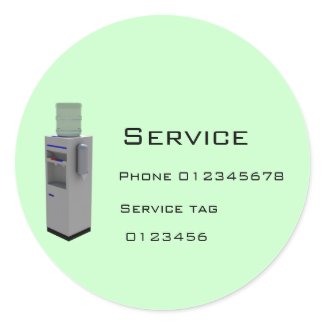 repair - water Service sticker