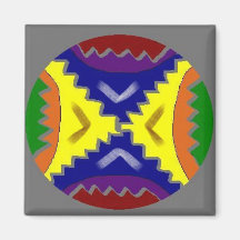 Repairing Mandala Fridge Magnet
