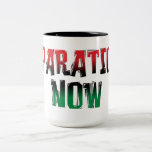 REPARATIONS NOW MUGS mugs