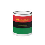 REPARATIONS: What would Jesus say (AA FLAG) Ringer mugs