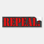REPEAL! Bumpersticker bumper stickers