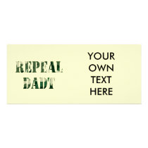 REPEAL DADT - CUSTOMIZED RACK CARD