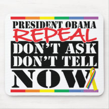 Repeal Don't Ask Don't Tell Mouse Pad
