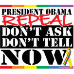 Repeal Don't Ask Don't Tell Photo Cut Out