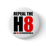 Repeal the H8- Say NO to Proposition 8 Pin