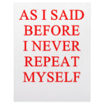 REPEAT myself Custom Letterhead