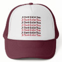 repeating-logo hats by abandcalledpain repeating-logo hats
