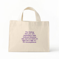 Repeating Yourself for Incompetent :Coworkers Canvas Bags