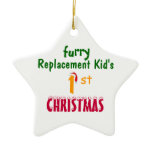 Replacement Kid's 1'st CHRISTMAS ornaments