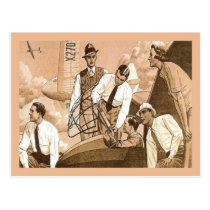 Replica Vintage advertising, Air travel Post Cards