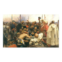 Reply of the Zaporozhian Cossacks ... - Customized posters by StasAshdodJmu Reply of the Zaporozhian Cossacks ... - Customized posters