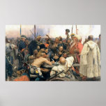 Reply of the Zaporozhian Cossacks Posters