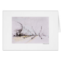 Report map design Hanover landscape Cards