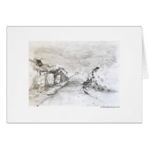 Report map design Hanover landscape Card