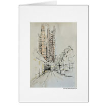 Report map design Hanover landscape Card