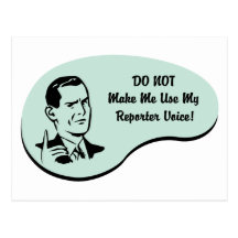 Reporter Voice Post Card