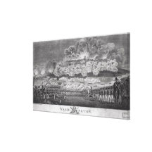 Representation of the Capture City of Gallery Wrap Canvas