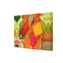 representative scene stretched canvas print