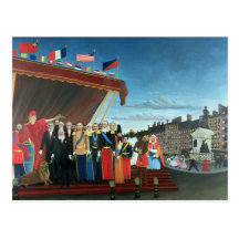 Representatives of the Forces Post Card