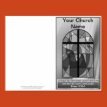 church, church bulletins, worship bulletins, black
