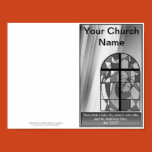 church, church bulletins, worship bulletins, black