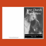 church, church bulletins, worship bulletins, black