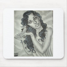 Reprinted Painting by David Berbia Mouse Pad