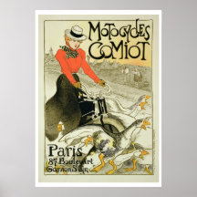 Reproduction of a Poster Advertising Comiot Motorc