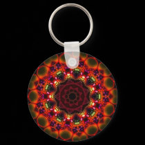 Repsycledelic Keychain by webgrrl Repsycledelic Keychain