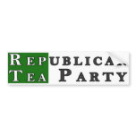 RepTea - Republican Tea Party Bumper Stickers