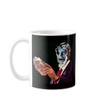 reptilian coffee mug