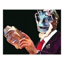 reptilian personalized invitation
