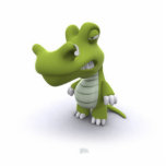 Reptilo Cut Out Key Chain