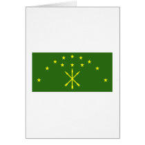 Republic of Adygea Flag cards