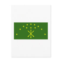 Republic of Adygea Flag postcards