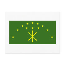 Republic of Adygea Flag postcards