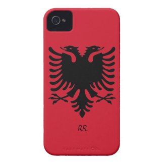 Albania Flag, albania, Eagle, black eagle, iPhone case, Tough casemate, red and black, albanian flag, albanian eagle