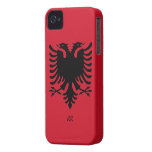 Republic of Albania Flag Eagle iPhone 4/4S Case Iphone 4 Cover
