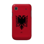 Republic of Albania Flag Eagle Samsung Galaxy Samsung Galaxy S Cases