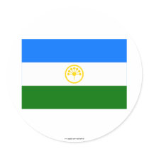 Republic of Bashkortostan Flag stickers