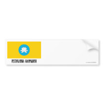 Republic of Kalmykia Flag bumper stickers