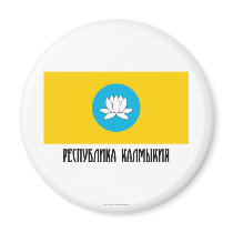 Republic of Kalmykia Flag magnets
